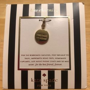 Kate Spade Gold Partner in Crime Bracelet Charm